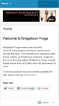 Mobile Screenshot of bridgetownforge.com